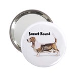 Basset Hound 2.25  Handbag Mirror