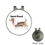 Basset Hound Golf Ball Marker Hat Clip