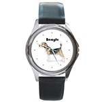 Beagle Round Metal Watch