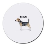 Beagle Round Mousepad