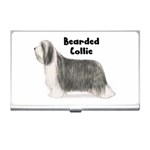 Bearded Collie Business Card Holder