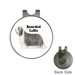 Bearded Collie Golf Ball Marker Hat Clip