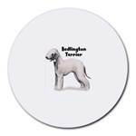 Bedlington Terrier Round Mousepad