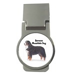 Bernese Mountain Dog Money Clip (Round)