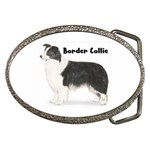 Border Collie Belt Buckle