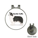 Border Collie Golf Ball Marker Hat Clip