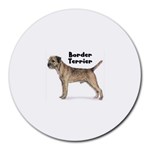 Border Terrier Round Mousepad