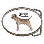 Border Terrier Belt Buckle