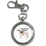 Borzoi Russian Wolfhound Key Chain Watch