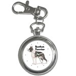 Boston Terrier Key Chain Watch