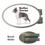 Boston Terrier Money Clip (Oval)