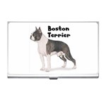 Boston Terrier Business Card Holder