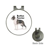 Boston Terrier Golf Ball Marker Hat Clip