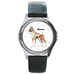 Boxer Round Metal Watch