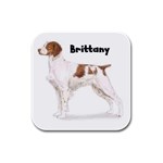 Brittany Rubber Square Coaster (4 pack)