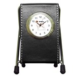 Brittany Pen Holder Desk Clock