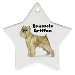 Brussels Griffon Ornament (Star)