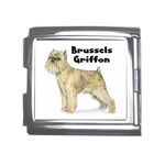 Brussels Griffon Mega Link Italian Charm (18mm)