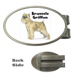 Brussels Griffon Money Clip (Oval)