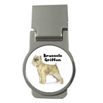 Brussels Griffon Money Clip (Round)