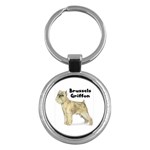 Brussels Griffon Key Chain (Round)