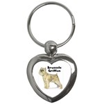 Brussels Griffon Key Chain (Heart)