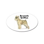 Brussels Griffon Sticker (Oval)