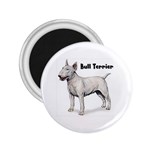 Bull Terrier 2.25  Magnet