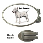 Bull Terrier Money Clip (Oval)