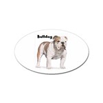 Bulldog Sticker (Oval)