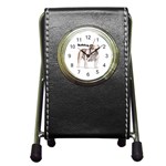 Bulldog Pen Holder Desk Clock