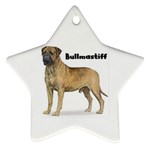 Bullmastiff Ornament (Star)