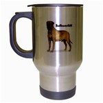 Bullmastiff Travel Mug (Silver Gray)