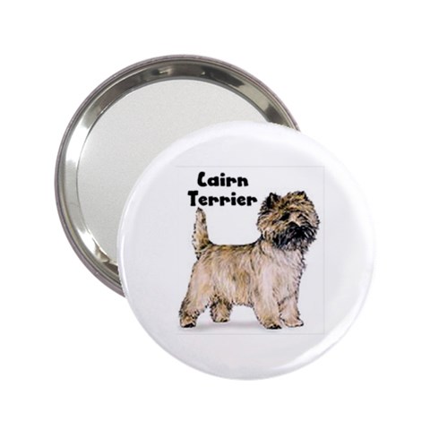 Cairn Terrier 2.25  Handbag Mirror from ArtsNow.com Front