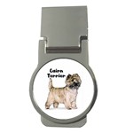 Cairn Terrier Money Clip (Round)