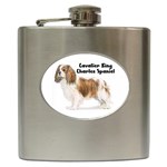 Cavalier King Charles Spaniel Hip Flask (6 oz)