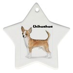 Chihuahua Ornament (Star)