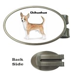 Chihuahua Money Clip (Oval)