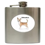 Chihuahua Hip Flask (6 oz)