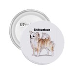 Chihuahua Long Hair 2.25  Button