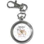 Chihuahua Long Hair Key Chain Watch