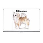 Chihuahua Long Hair Business Card Holder