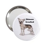 Chinese Crested 2.25  Handbag Mirror