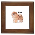 Chow Chow Framed Tile