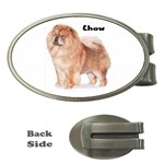 Chow Chow Money Clip (Oval)