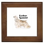 Cocker Spaniel Framed Tile