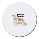 Cocker Spaniel Round Mousepad