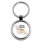 Cocker Spaniel Key Chain (Round)