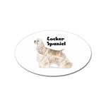 Cocker Spaniel Sticker (Oval)