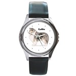 Collie Round Metal Watch